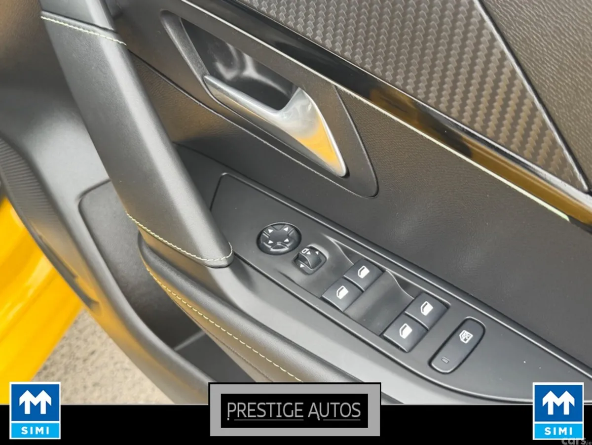 Peugeot 208 Hatchback, Petrol, 2020, Yellow