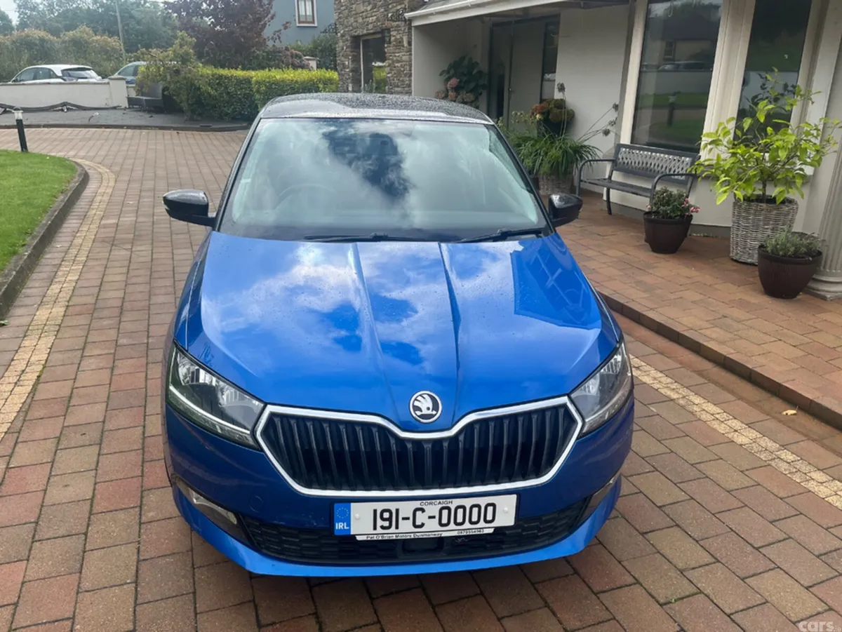 Skoda Fabia Hatchback, Petrol, 2019, Blue