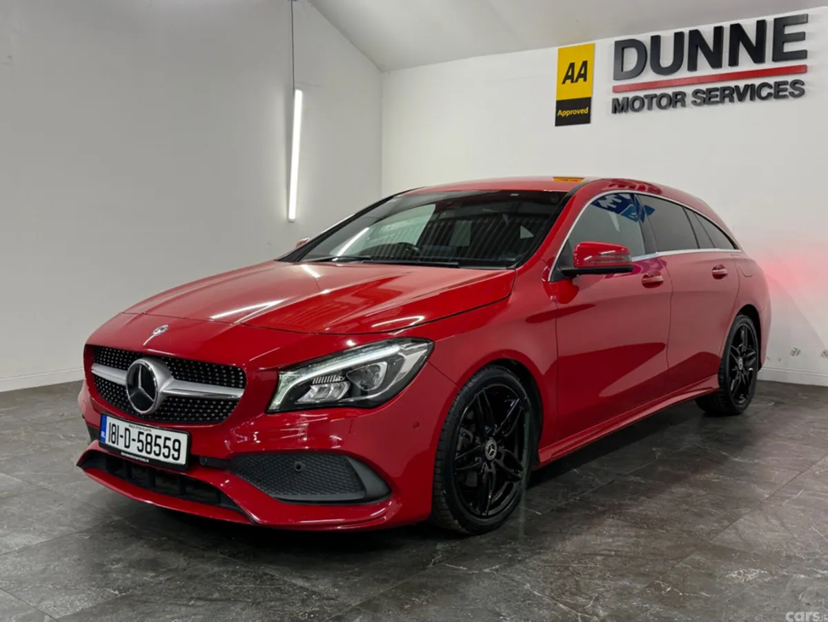 Mercedes-Benz CLA Estate, Petrol, 2018, Red