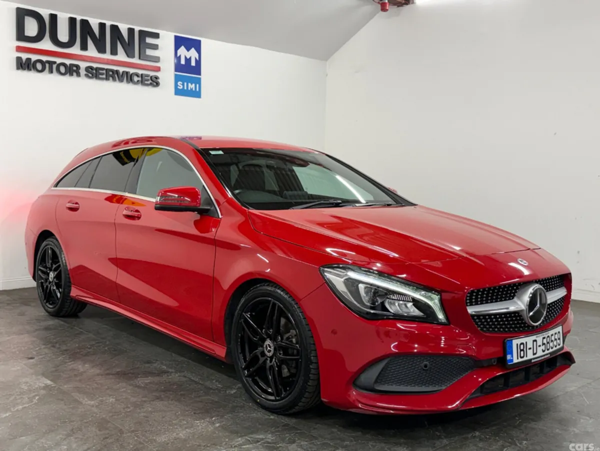 Mercedes-Benz CLA Estate, Petrol, 2018, Red