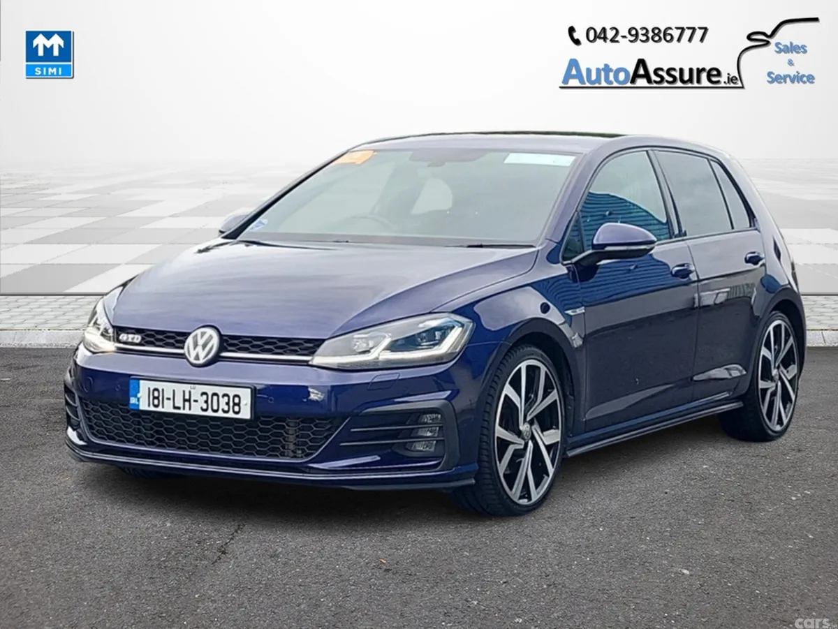 Volkswagen Golf Hatchback, Diesel, 2018, Blue