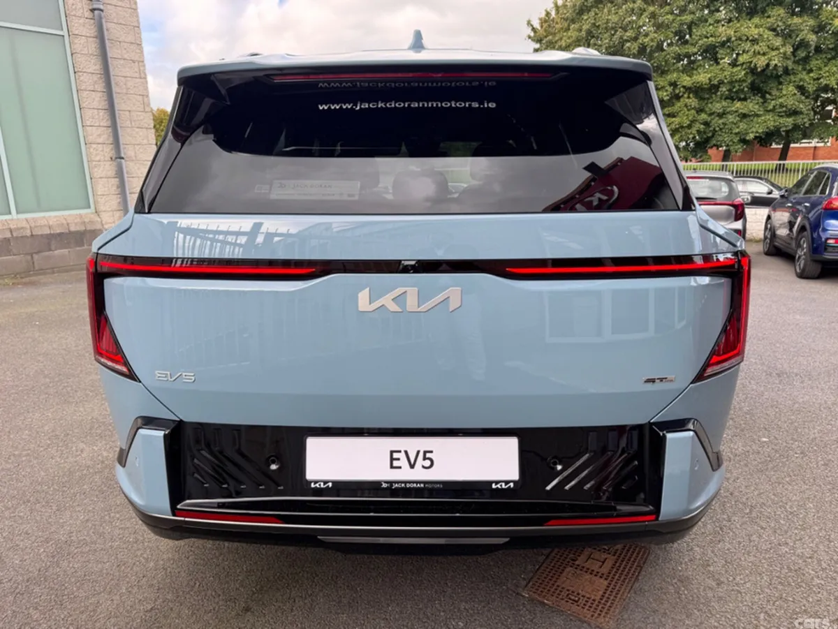Kia EV5 SUV, Electric, 2027, Blue