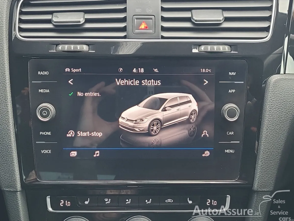 Volkswagen Golf Hatchback, Diesel, 2018, Blue