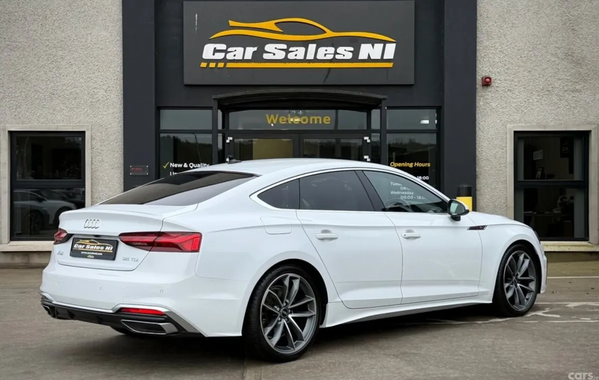 Audi A5 Hatchback, Diesel Hybrid, 2023, White