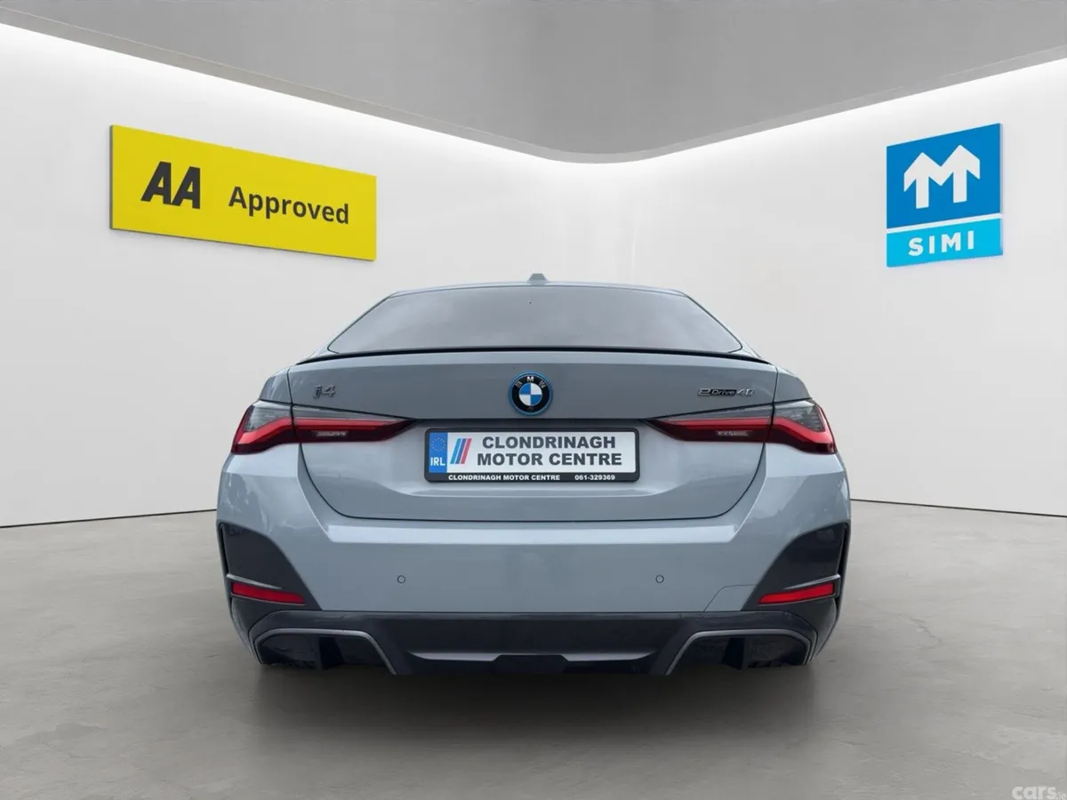 BMW i4 Hatchback, Electric, 2022, Grey