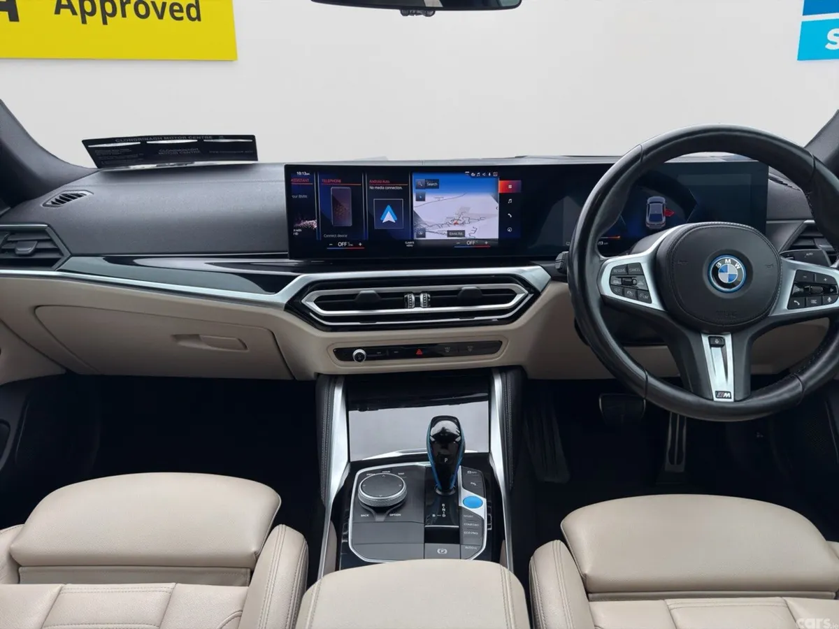 BMW i4 Hatchback, Electric, 2022, Grey