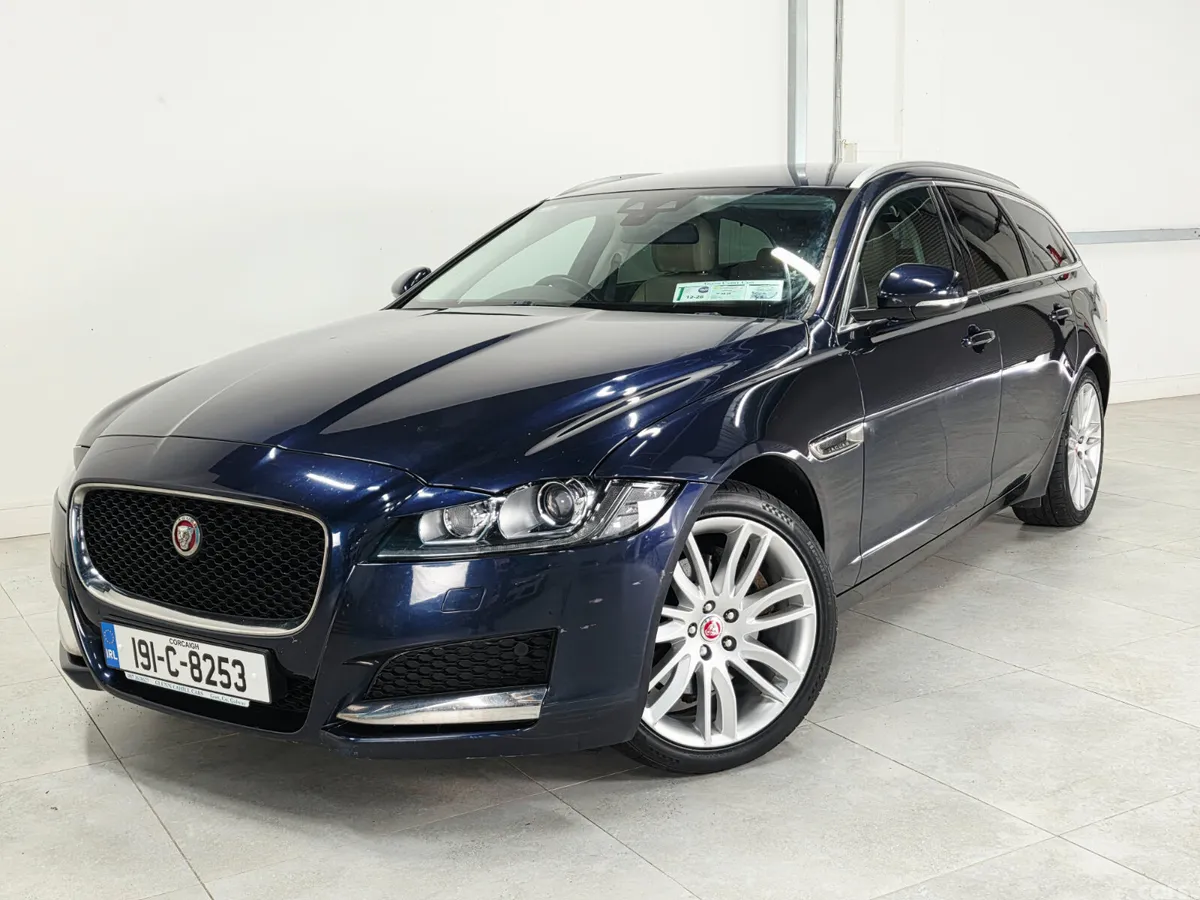 Jaguar XF Estate, Diesel, 2019, Blue
