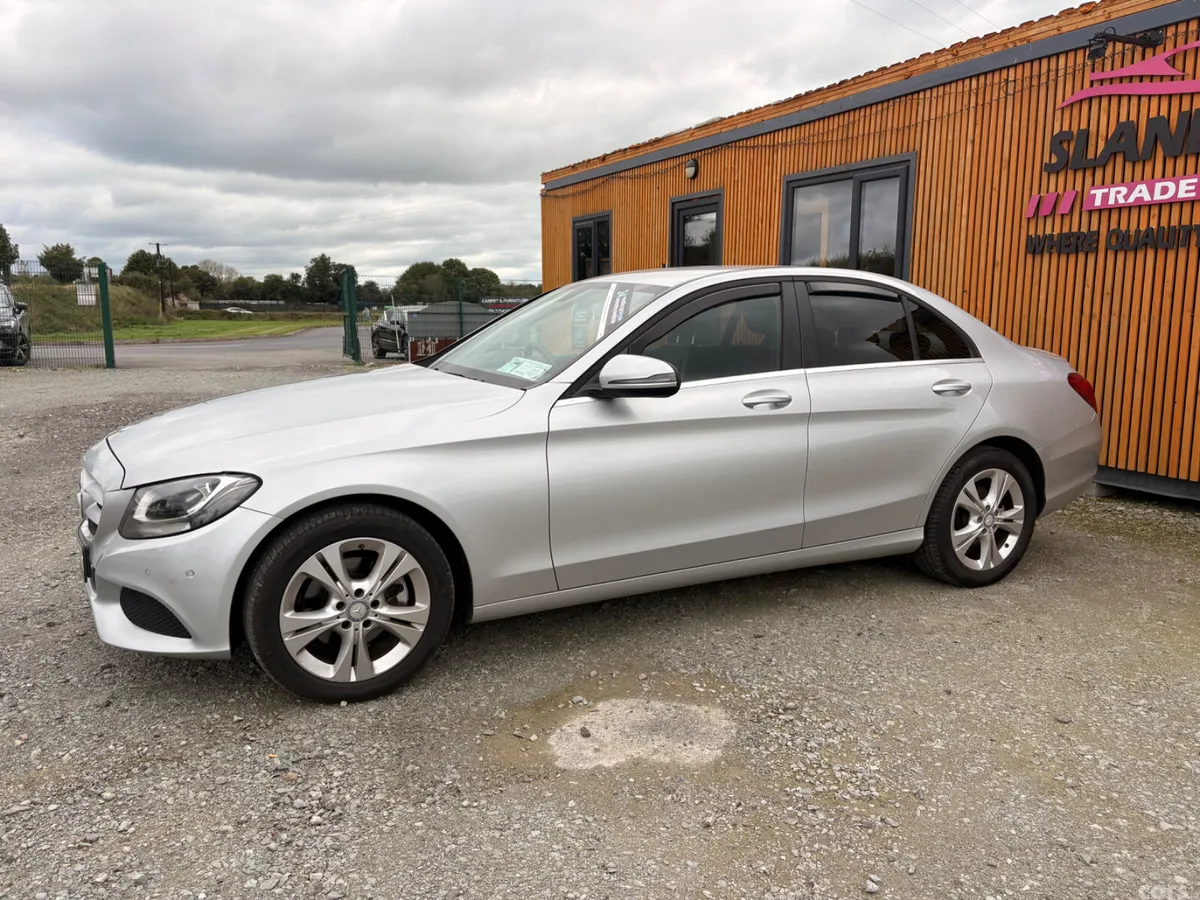 Mercedes-Benz C-Class Saloon, Diesel, 2017, Silver