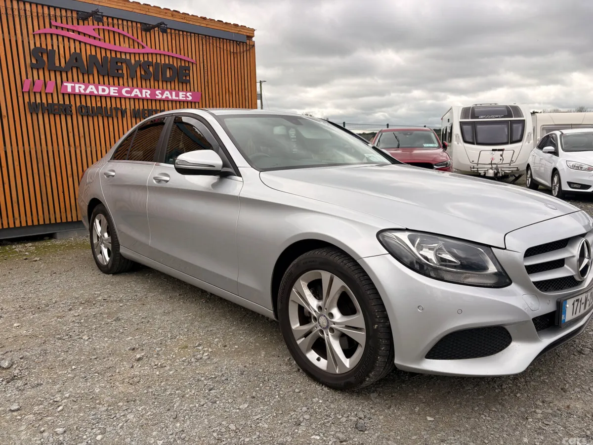 Mercedes-Benz C-Class Saloon, Diesel, 2017, Silver