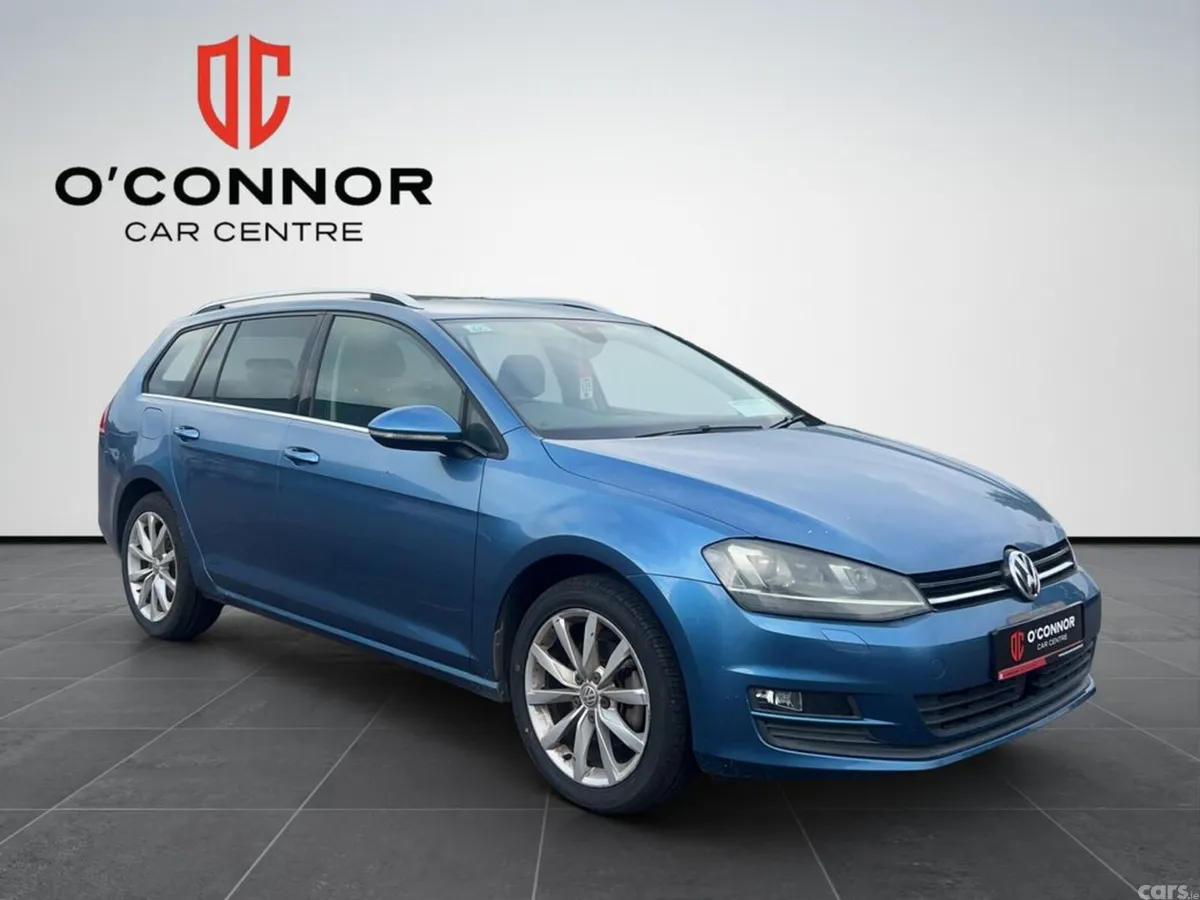 Volkswagen Golf Estate, Petrol, 2017, Blue