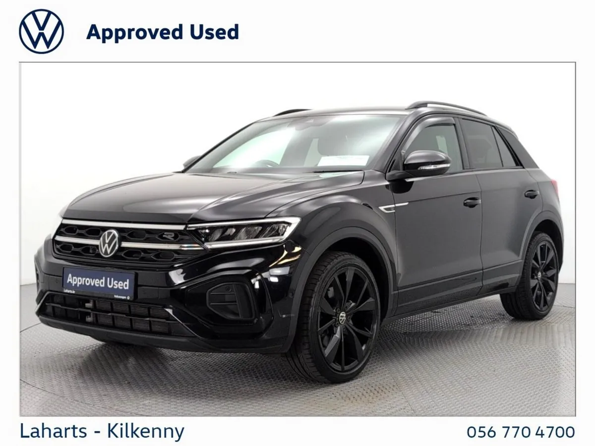 Volkswagen T-Roc SUV, Petrol, 2023, Black