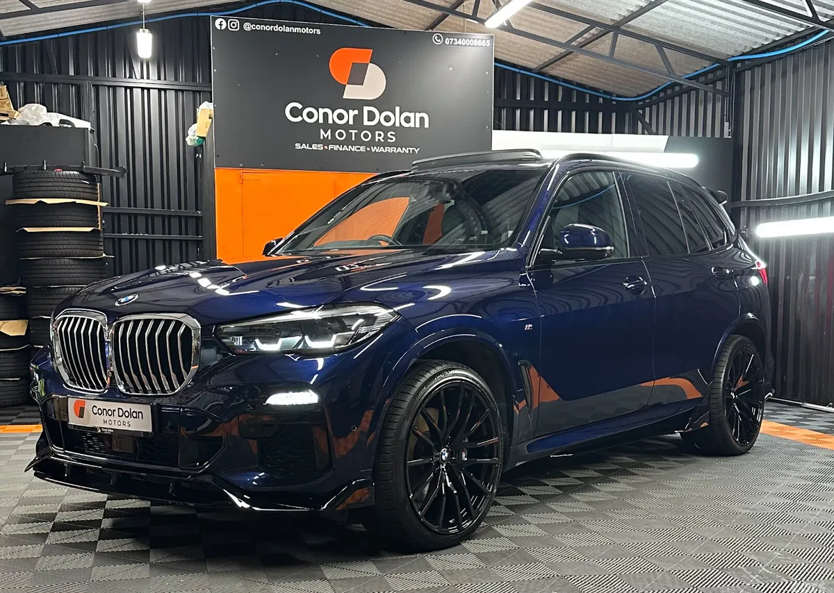 BMW X5 SUV, Diesel Hybrid, 2021, Blue