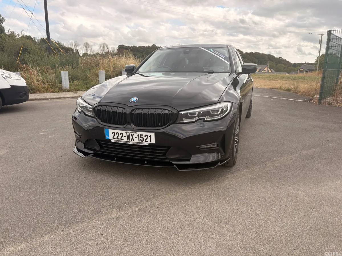 BMW 3-Series Saloon, Petrol Plug-in Hybrid, 2022, Black