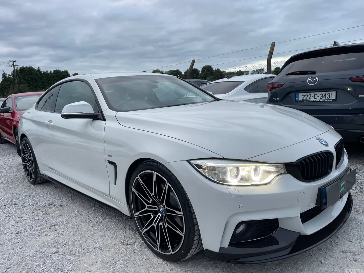 BMW 4-Series Coupe, Diesel, 2015, White