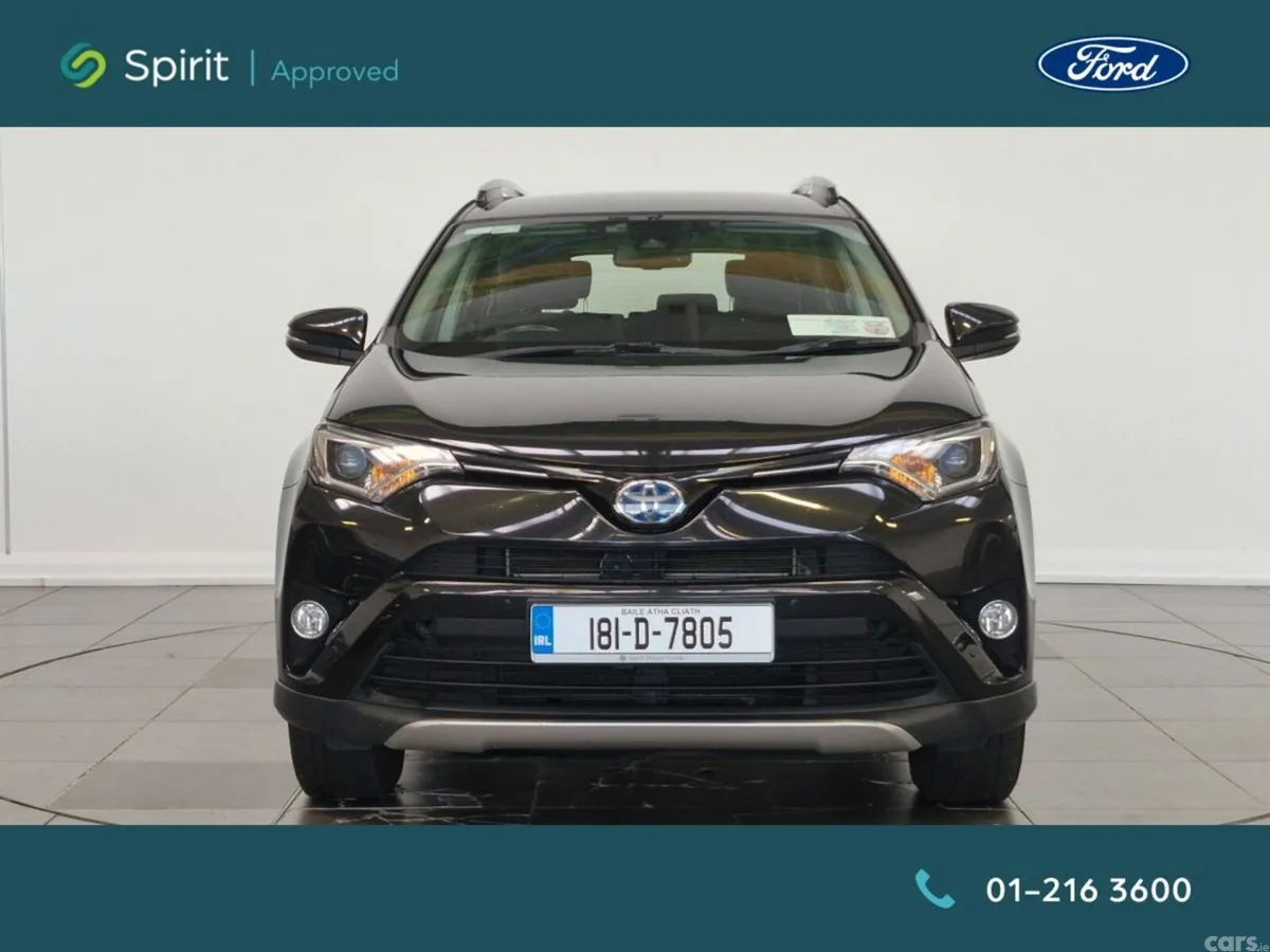 Toyota RAV4 SUV, Petrol Hybrid, 2018, Black