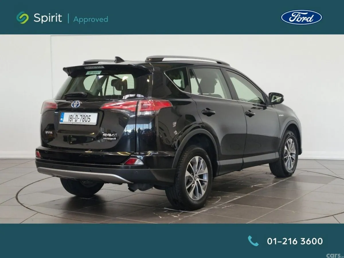 Toyota RAV4 SUV, Petrol Hybrid, 2018, Black
