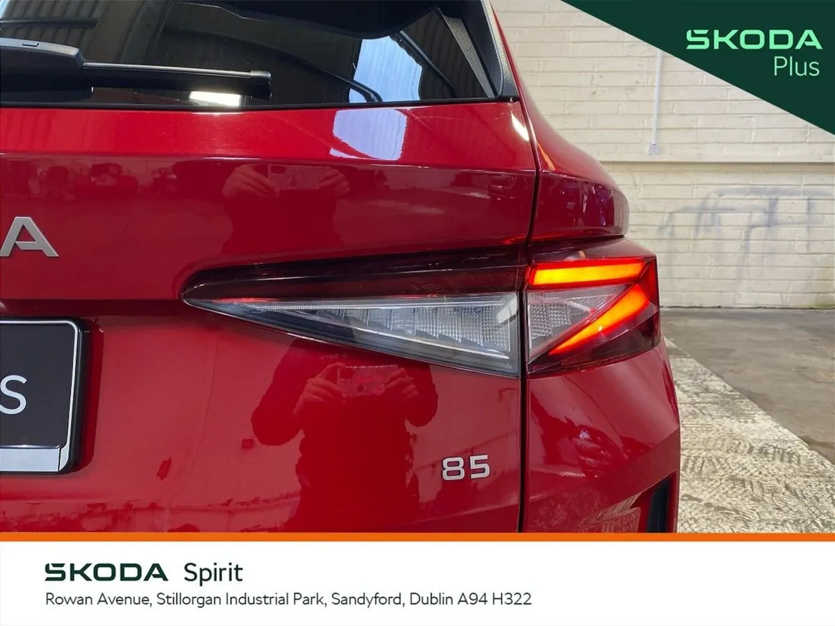 Skoda Elroq Hatchback, Electric, 2025, Red