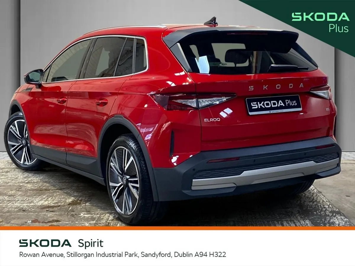 Skoda Elroq Hatchback, Electric, 2025, Red