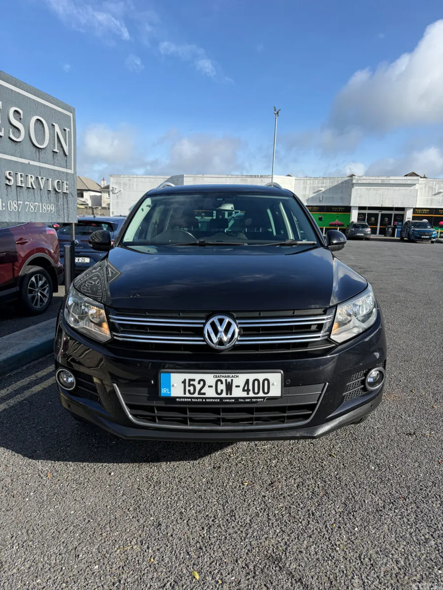 Volkswagen Tiguan SUV, Diesel, 2015, Black
