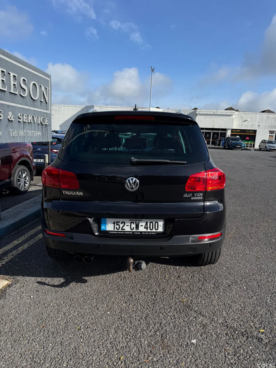 Volkswagen Tiguan SUV, Diesel, 2015, Black