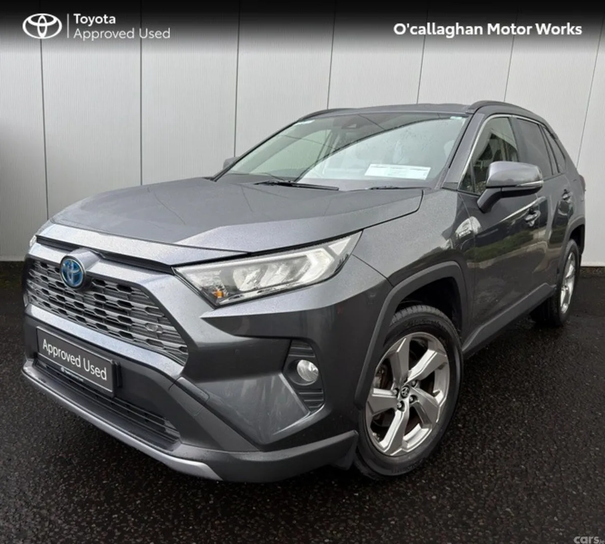 Toyota RAV4 SUV, Petrol Hybrid, 2021, Grey