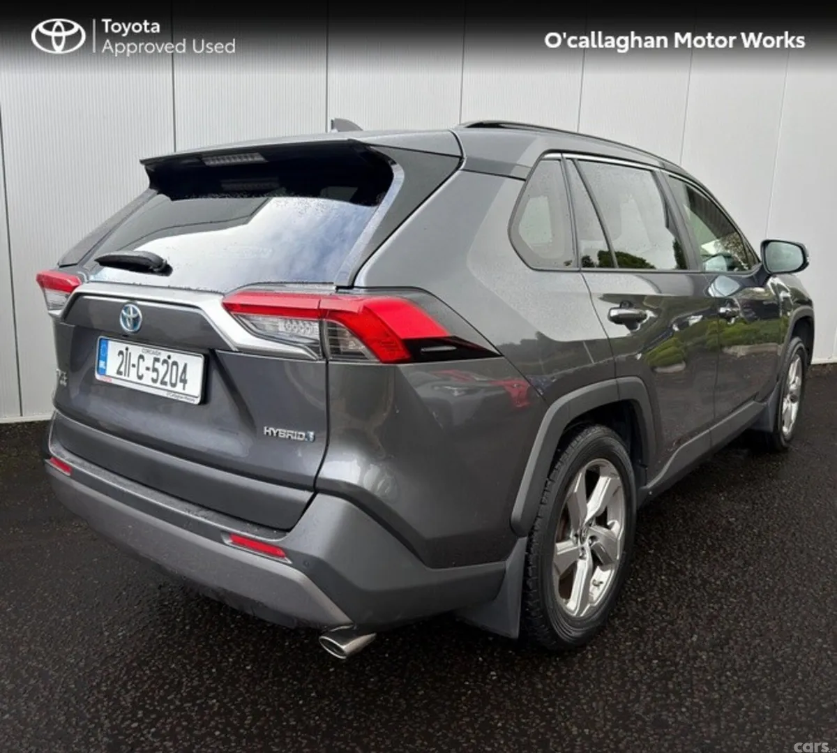 Toyota RAV4 SUV, Petrol Hybrid, 2021, Grey
