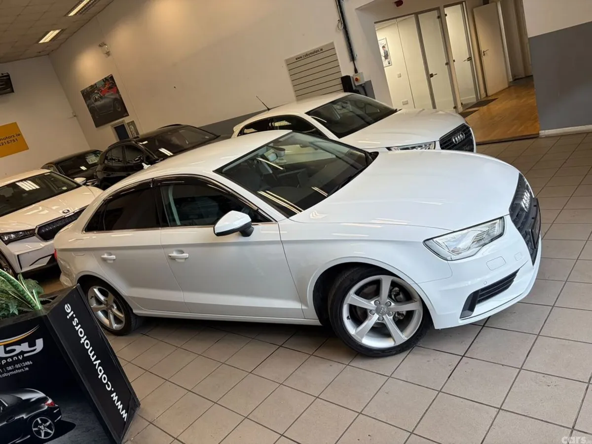 Audi A3 Saloon, Petrol, 2016, White