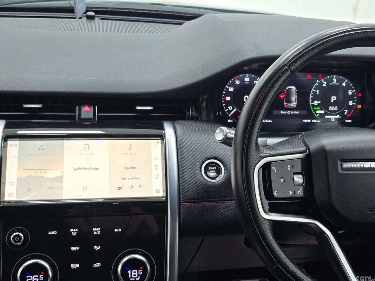 Land Rover Discovery Sport SUV, Petrol Plug-in Hybrid, 2022, Black