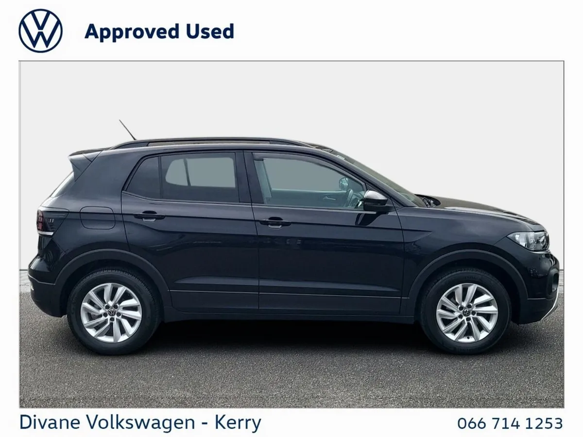 Volkswagen T-Cross SUV, Petrol, 2023, Black