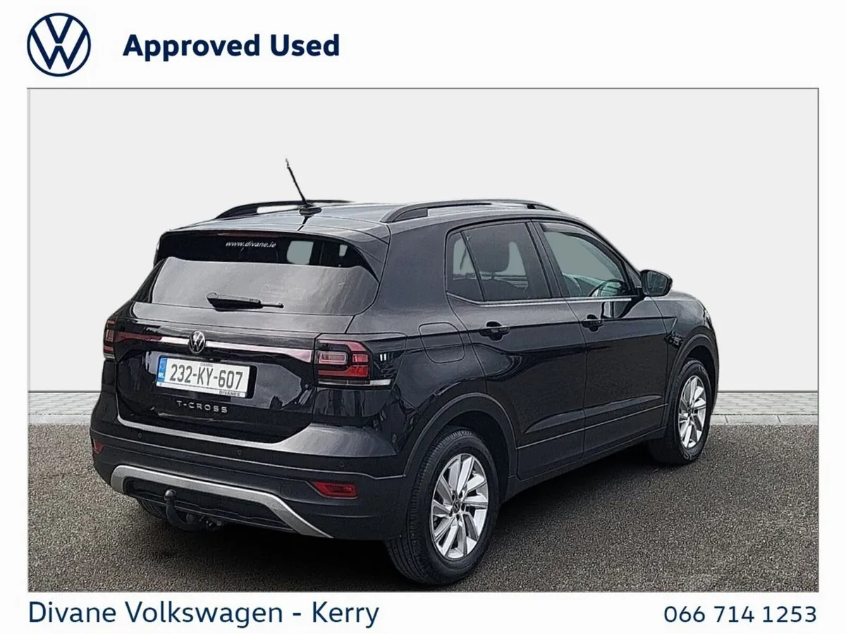Volkswagen T-Cross SUV, Petrol, 2023, Black