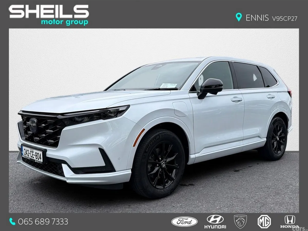Honda CR-V SUV, Petrol Plug-in Hybrid, 2024, White