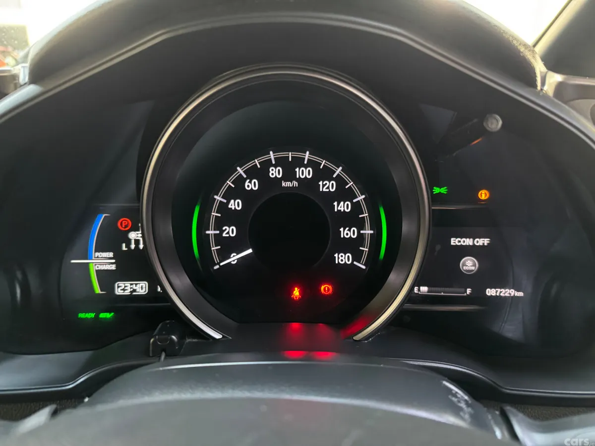Honda Fit Hatchback, Petrol Hybrid, 2017, Red