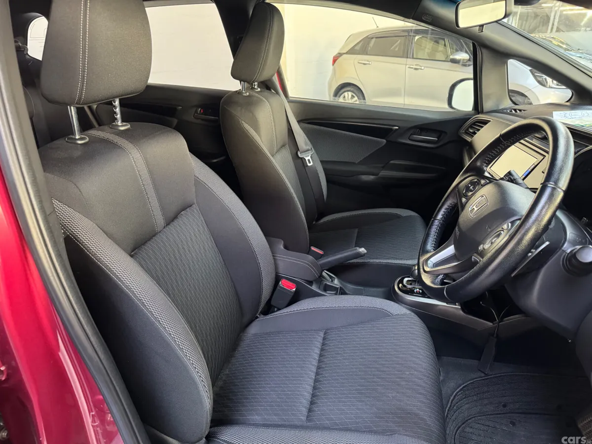 Honda Fit Hatchback, Petrol Hybrid, 2017, Red