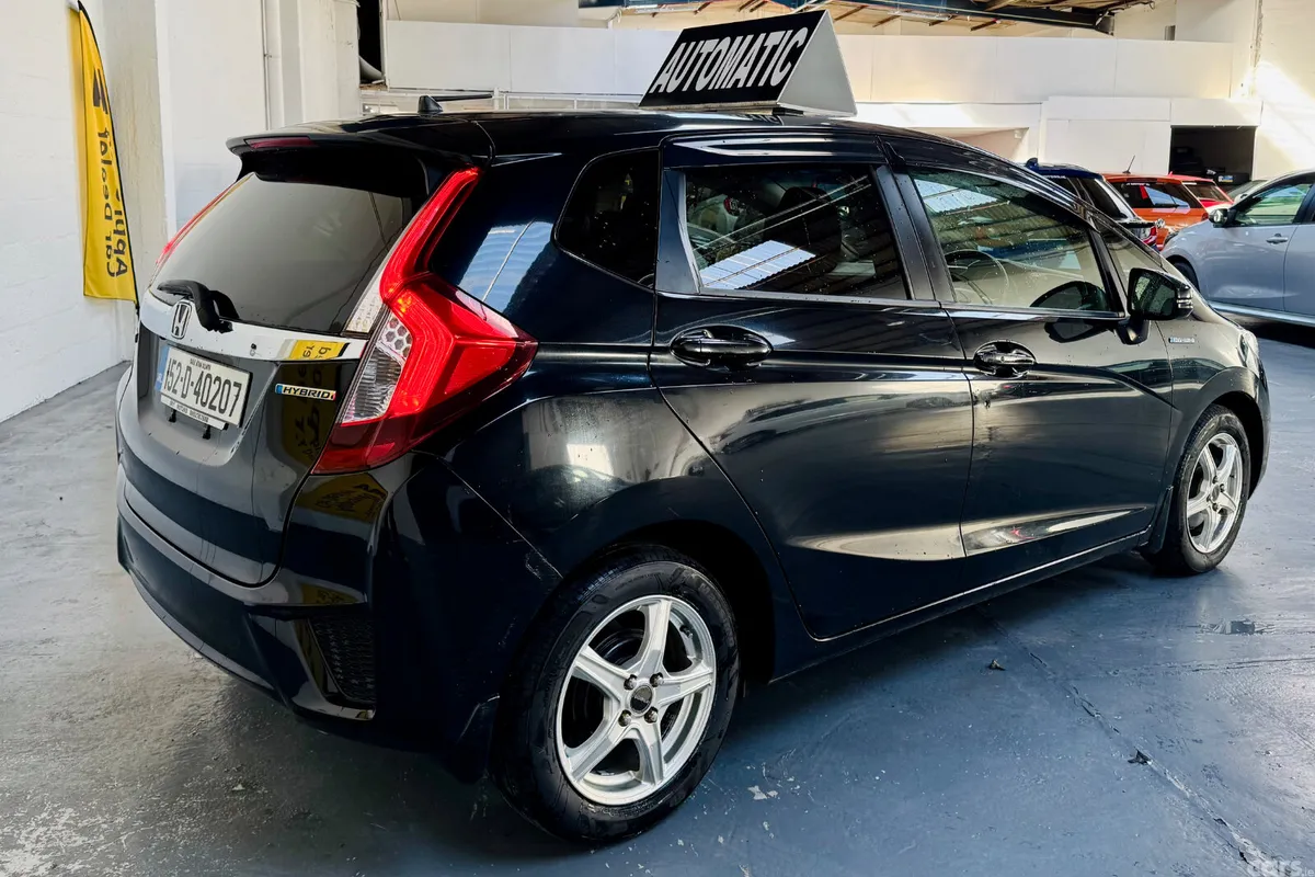 Honda Fit Hatchback, Petrol Hybrid, 2015, Black