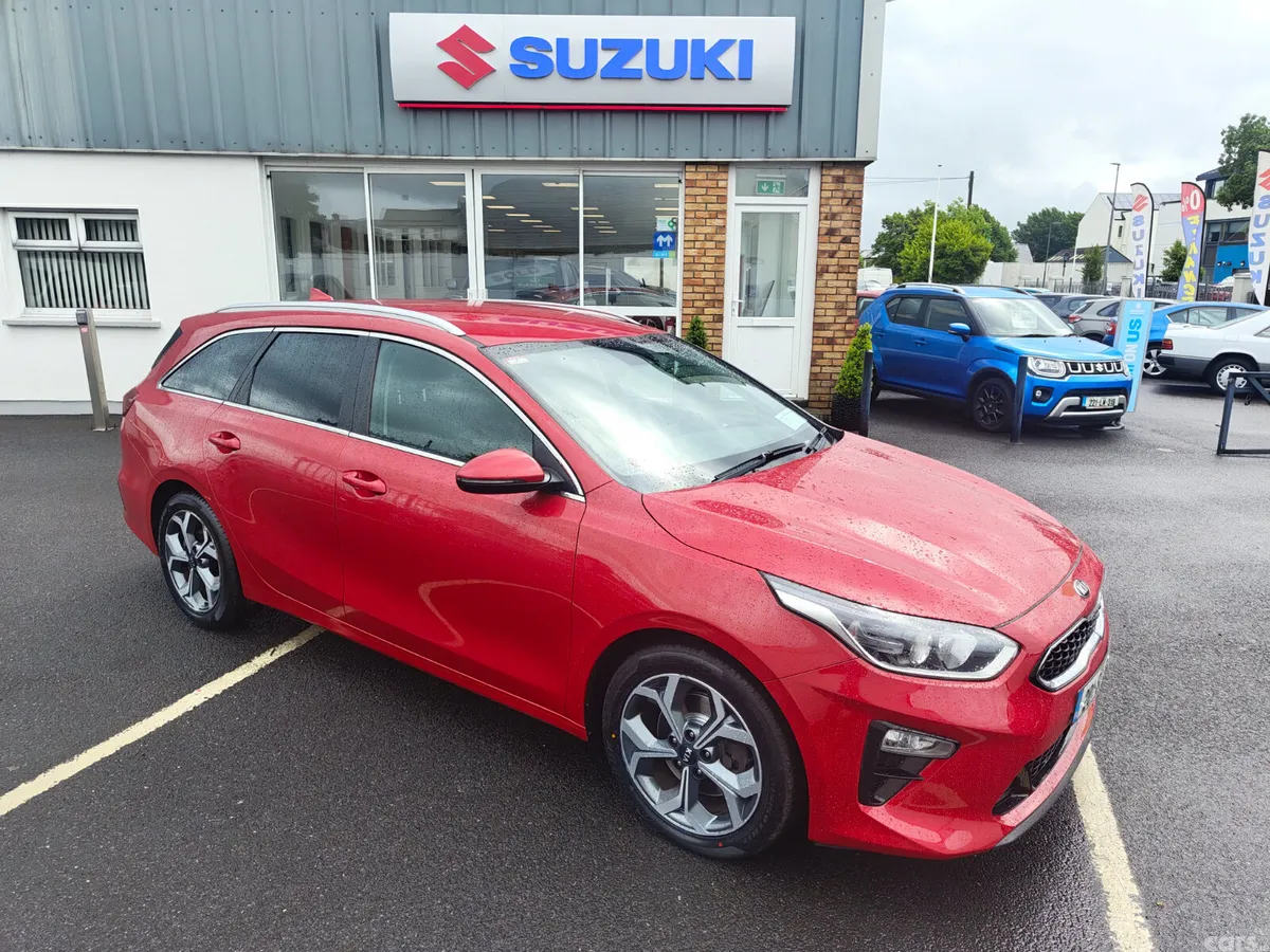Kia Ceed Estate, Diesel, 2020, Red