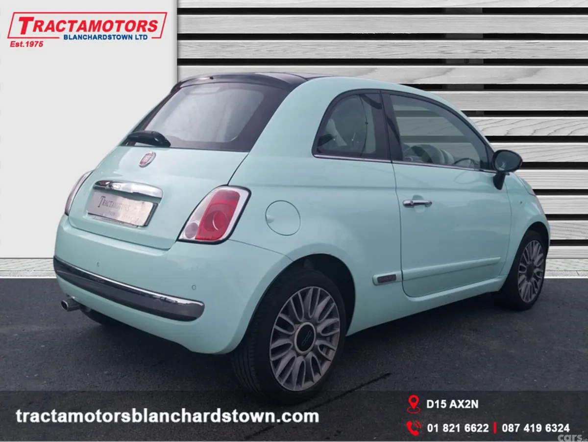 Fiat 500 Hatchback, Petrol, 2014, Green