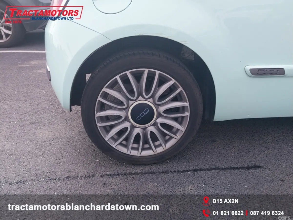 Fiat 500 Hatchback, Petrol, 2014, Green