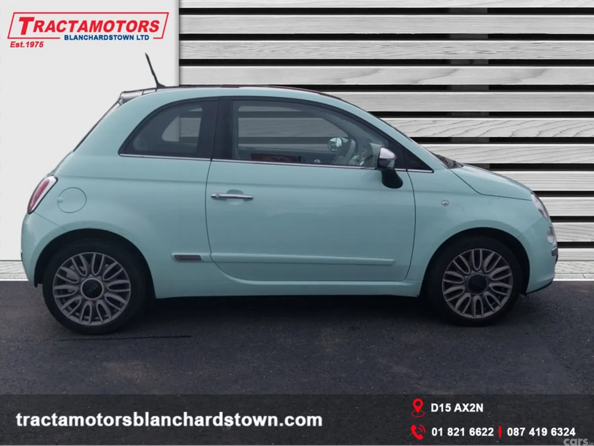 Fiat 500 Hatchback, Petrol, 2014, Green