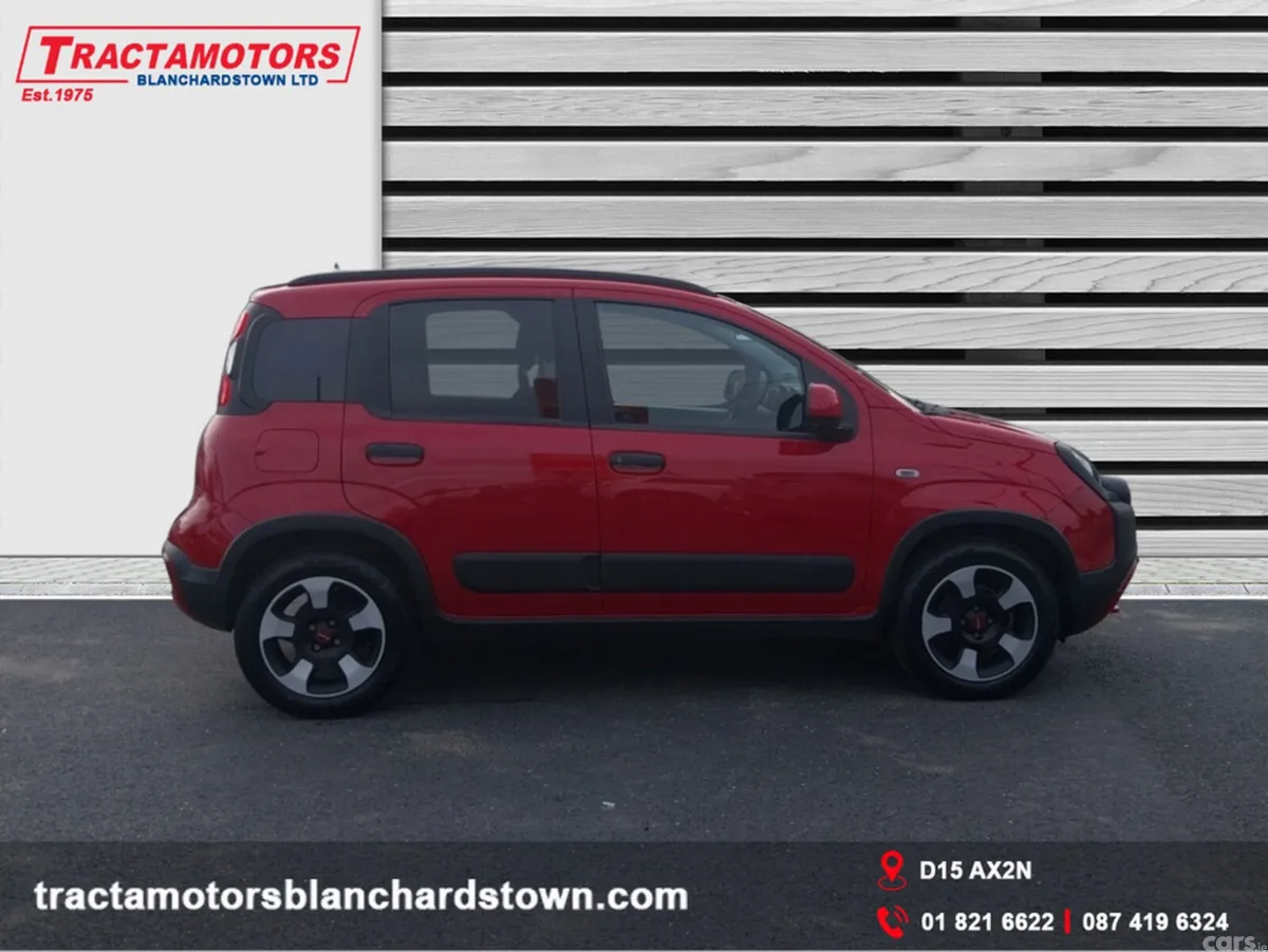 Fiat Panda Hatchback, Petrol Hybrid, 2025, Red