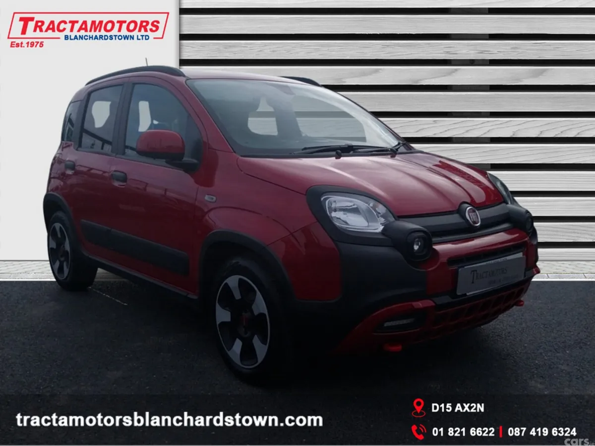 Fiat Panda Hatchback, Petrol Hybrid, 2025, Red