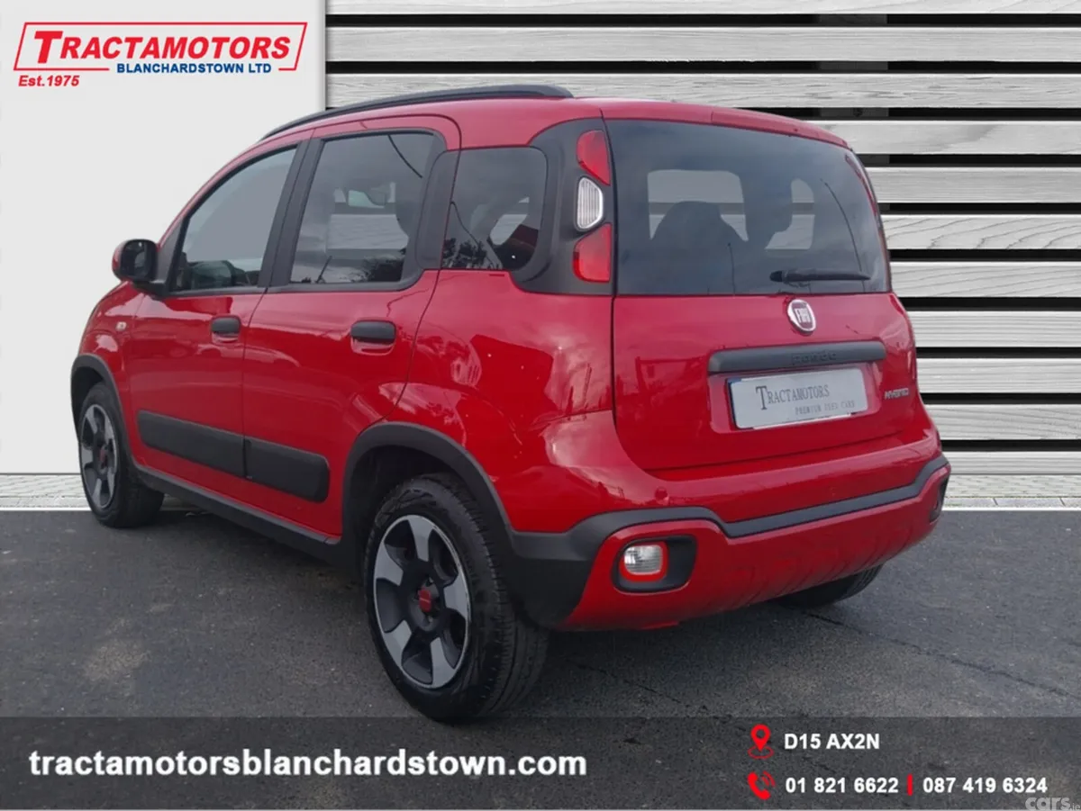 Fiat Panda Hatchback, Petrol Hybrid, 2025, Red