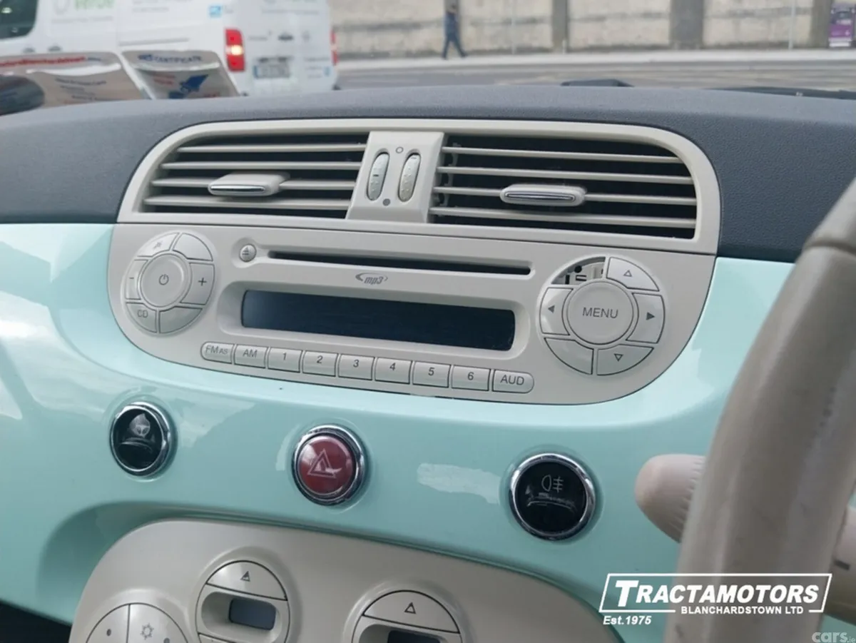 Fiat 500 Hatchback, Petrol, 2014, Green