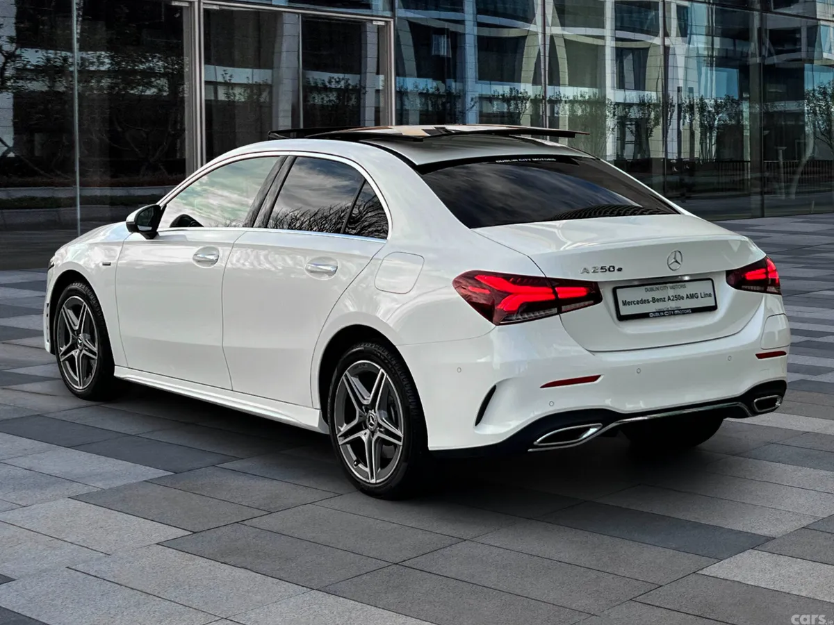 Mercedes-Benz A-Class Saloon, Petrol Plug-in Hybrid, 2023, White