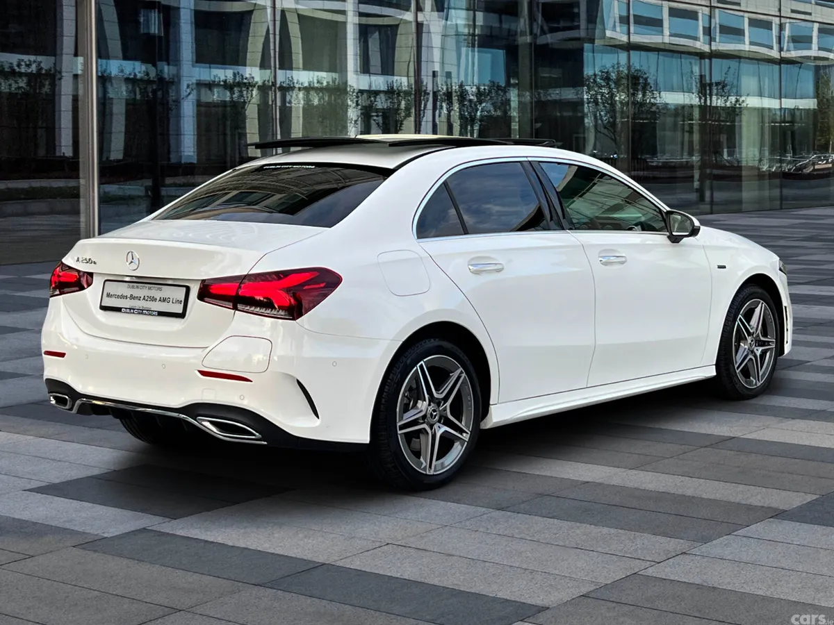 Mercedes-Benz A-Class Saloon, Petrol Plug-in Hybrid, 2023, White