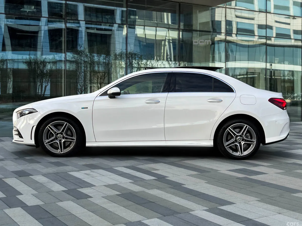 Mercedes-Benz A-Class Saloon, Petrol Plug-in Hybrid, 2023, White