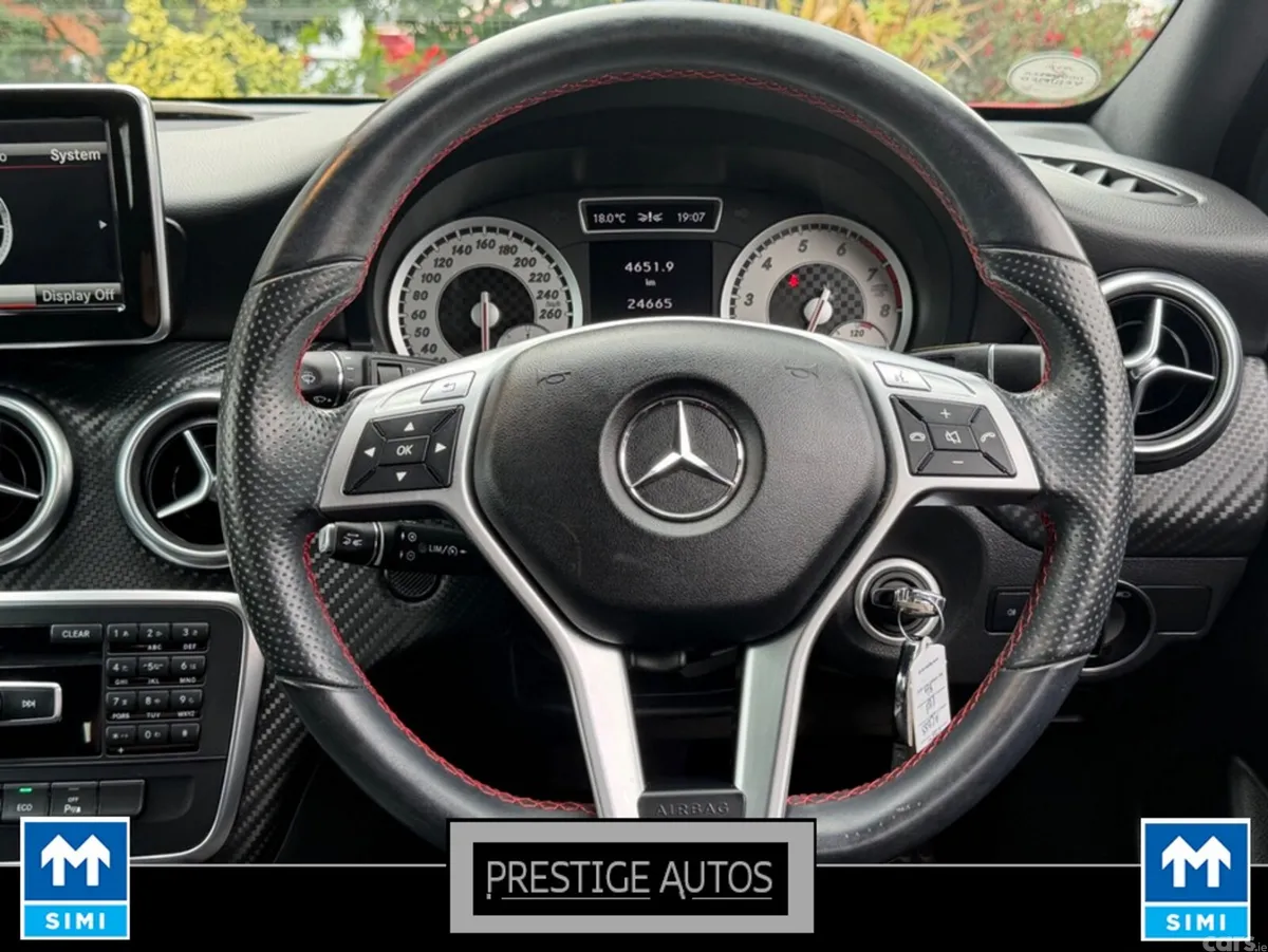 Mercedes-Benz A-Class Hatchback, Petrol, 2013, Red
