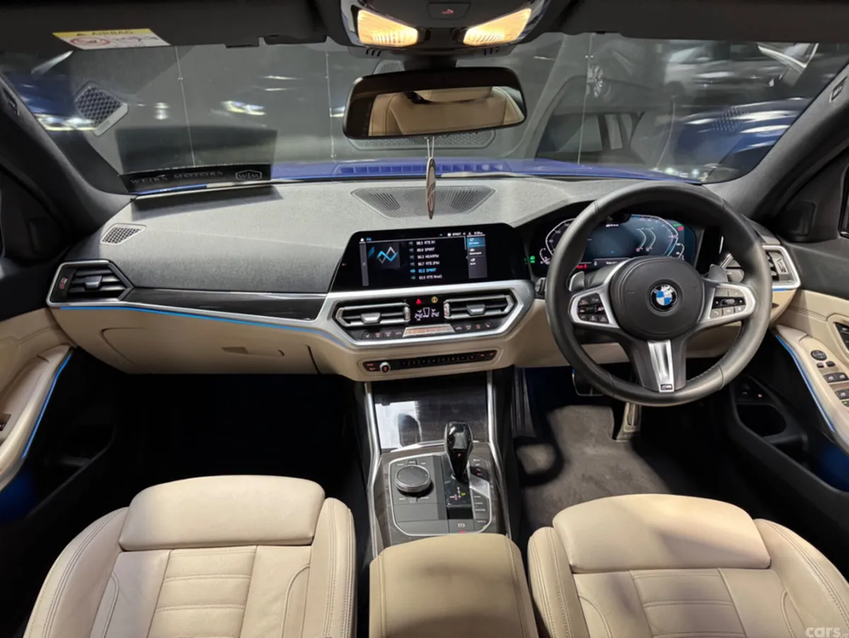 BMW 3-Series Saloon, Petrol Plug-in Hybrid, 2019, Blue