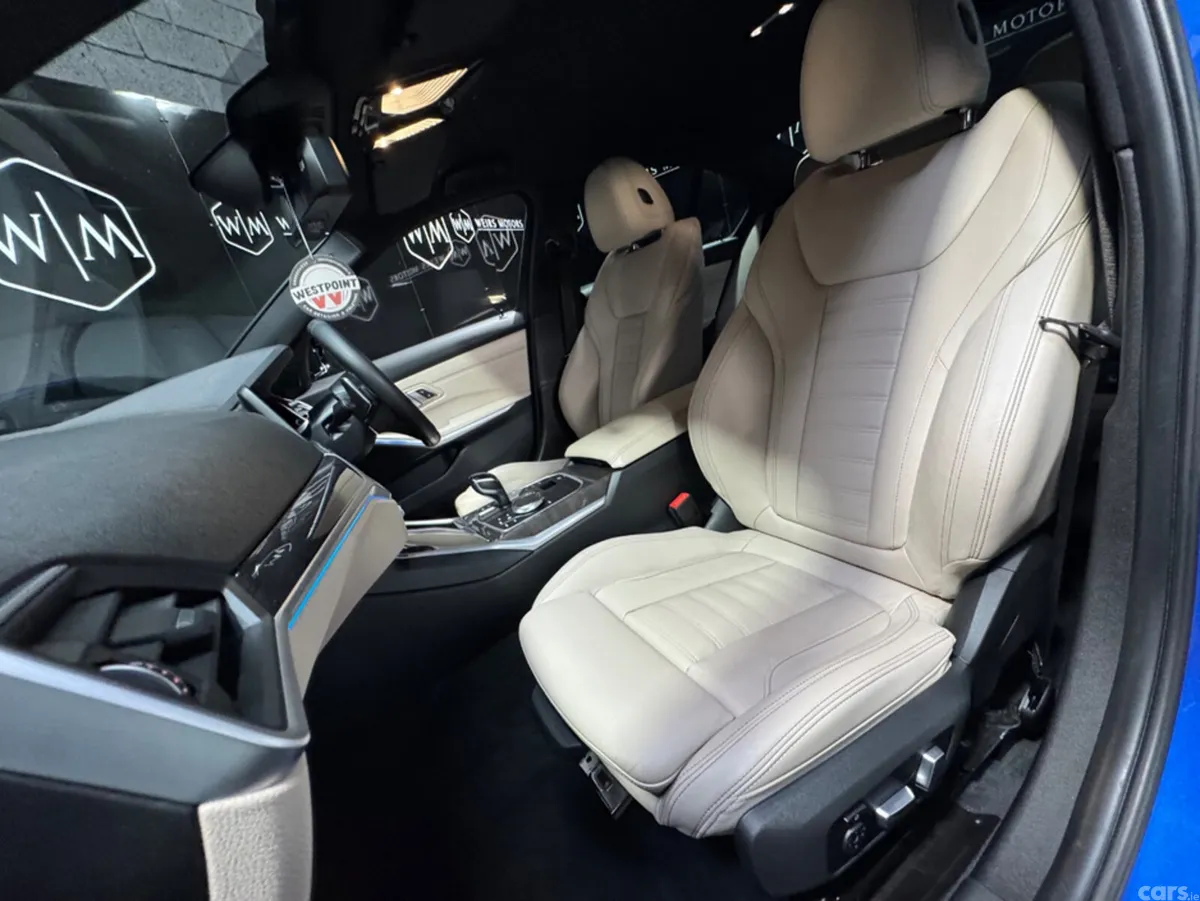 BMW 3-Series Saloon, Petrol Plug-in Hybrid, 2019, Blue