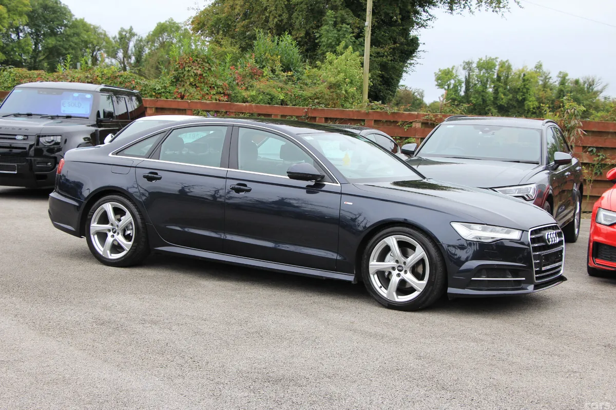 Audi A6 Saloon, Diesel, 2017, Blue