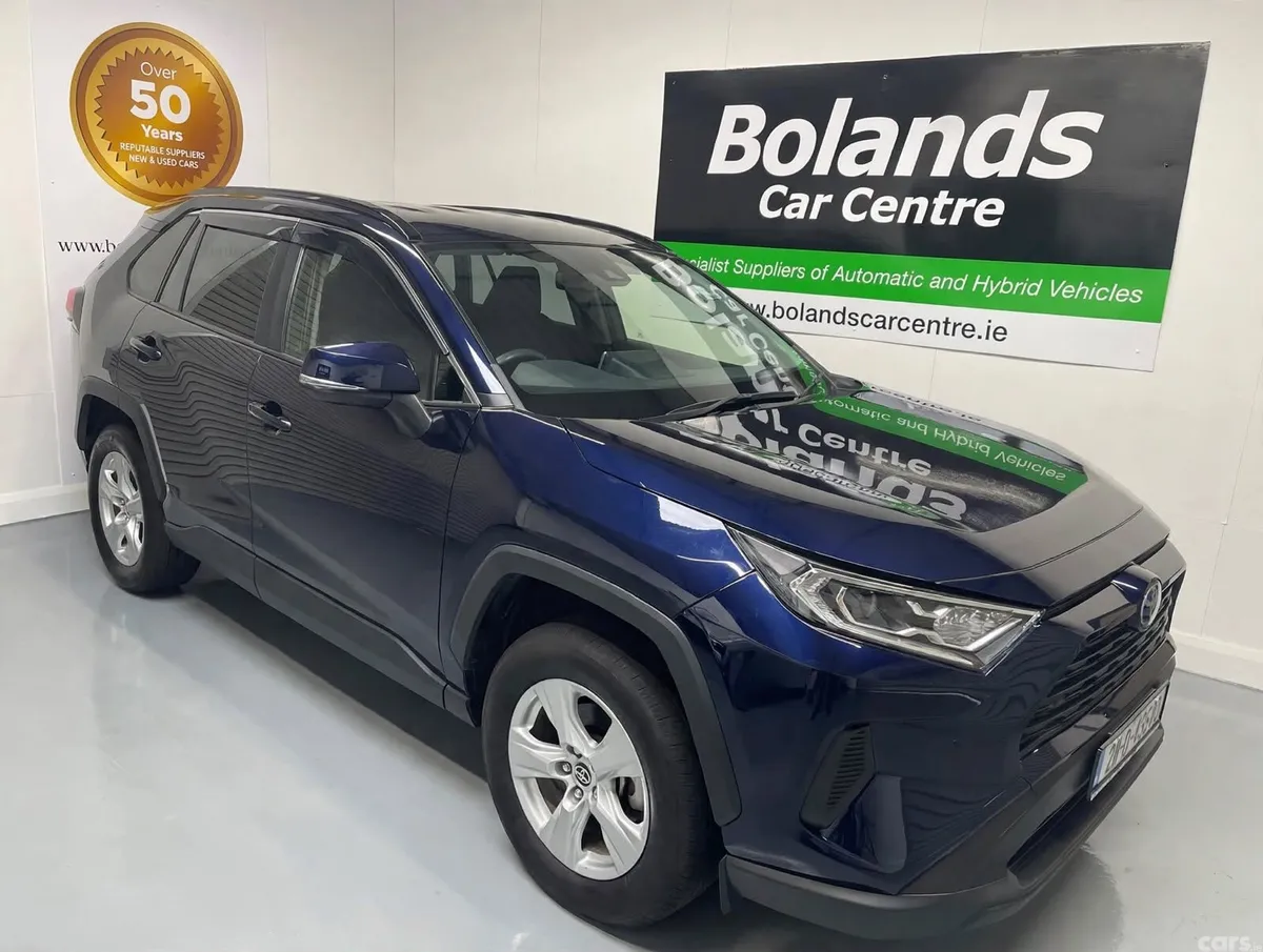 Toyota RAV4 SUV, Petrol Hybrid, 2021, Blue